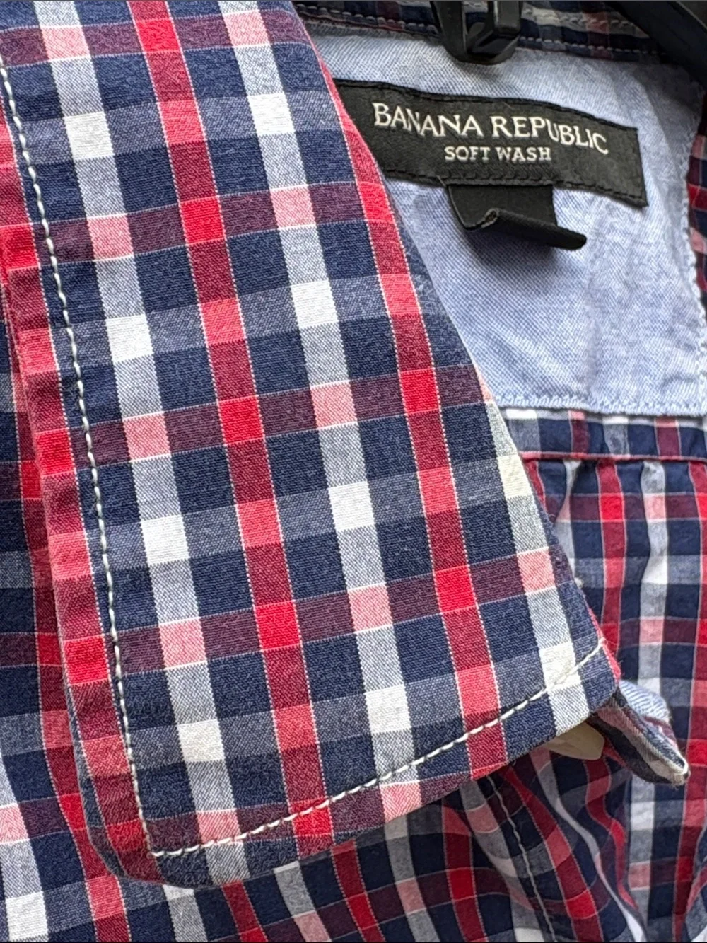 Banana Republic medium soft wash cotton shirt.